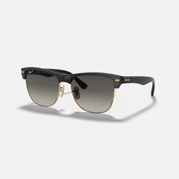 Ray-ban Clubmaster Oversized Polarized Sunglasses Unisex - Picture 1 of 11